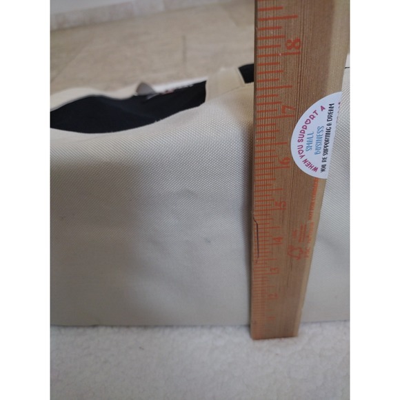 Vintage Polo Sport Ralph Lauren Canvas Tote Beach Weekend Bag USA Flag 90s - Picture 3 of 8